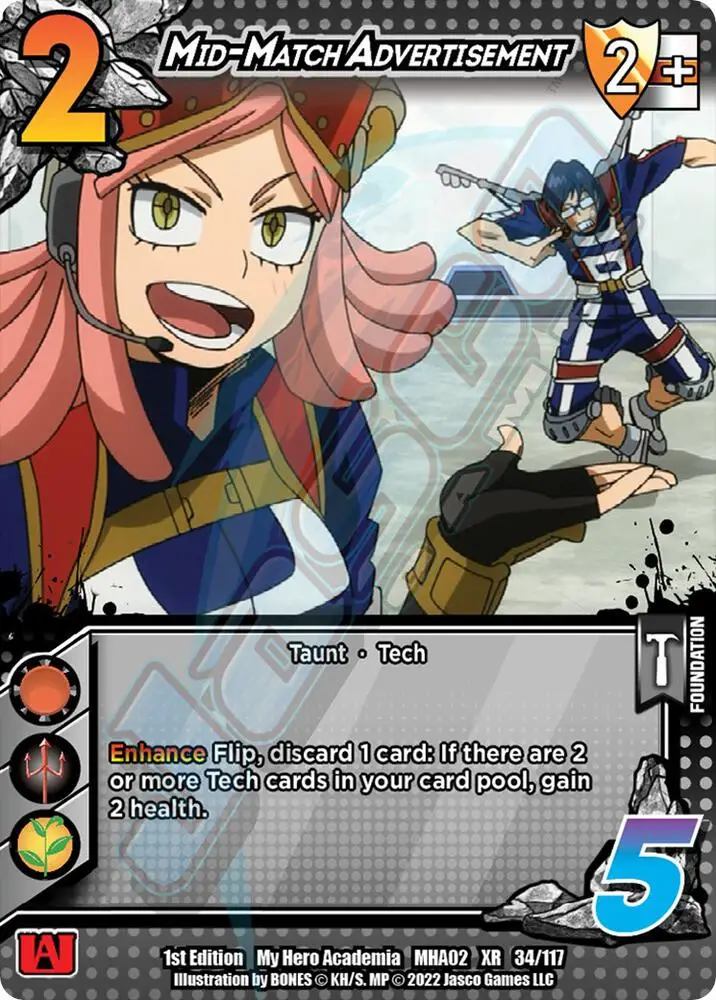 Mid-Match Advertisement (XR) card front