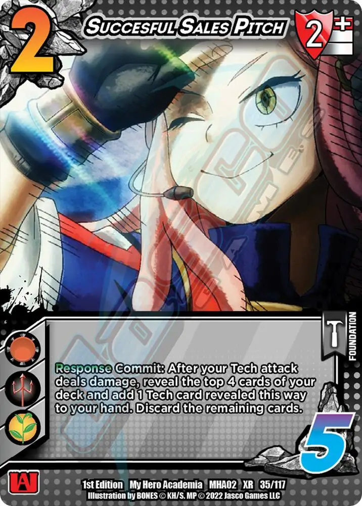 Successful Sales Pitch (XR) card front