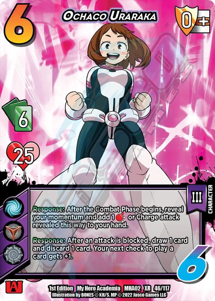 Ochaco Uraraka (XR) card front