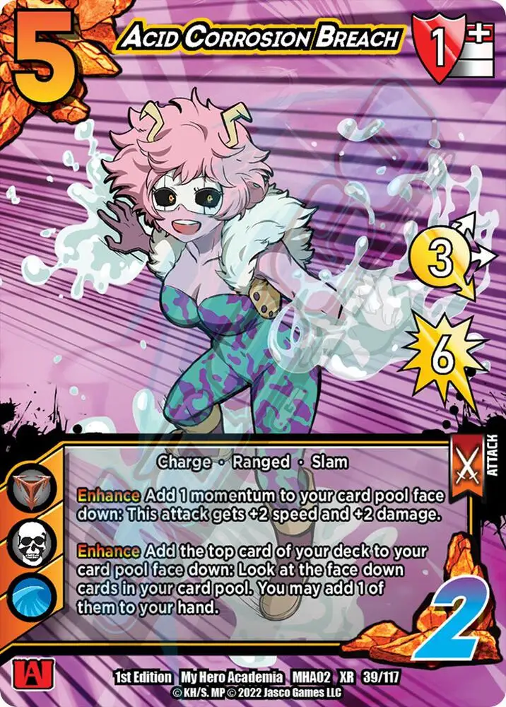 Acid Corrosion Breach (XR) card front