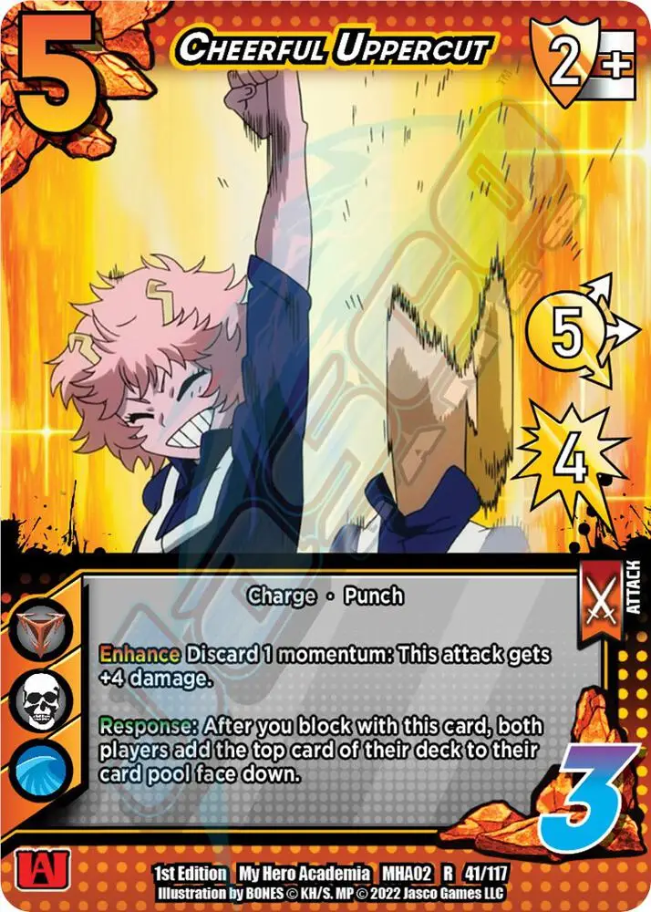 Cheerful Uppercut card front