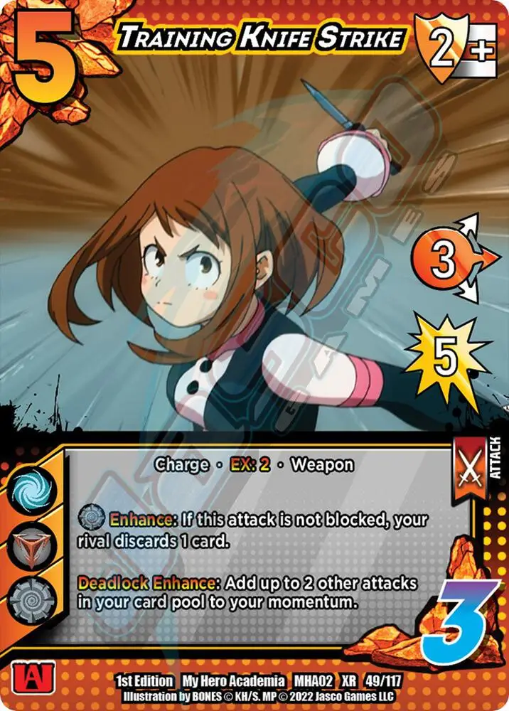 Training Knife Strike (XR) card front