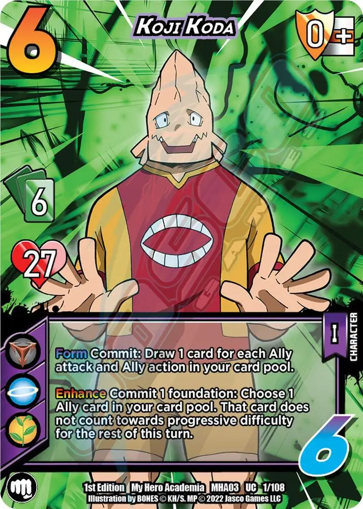 Koji Koda card front