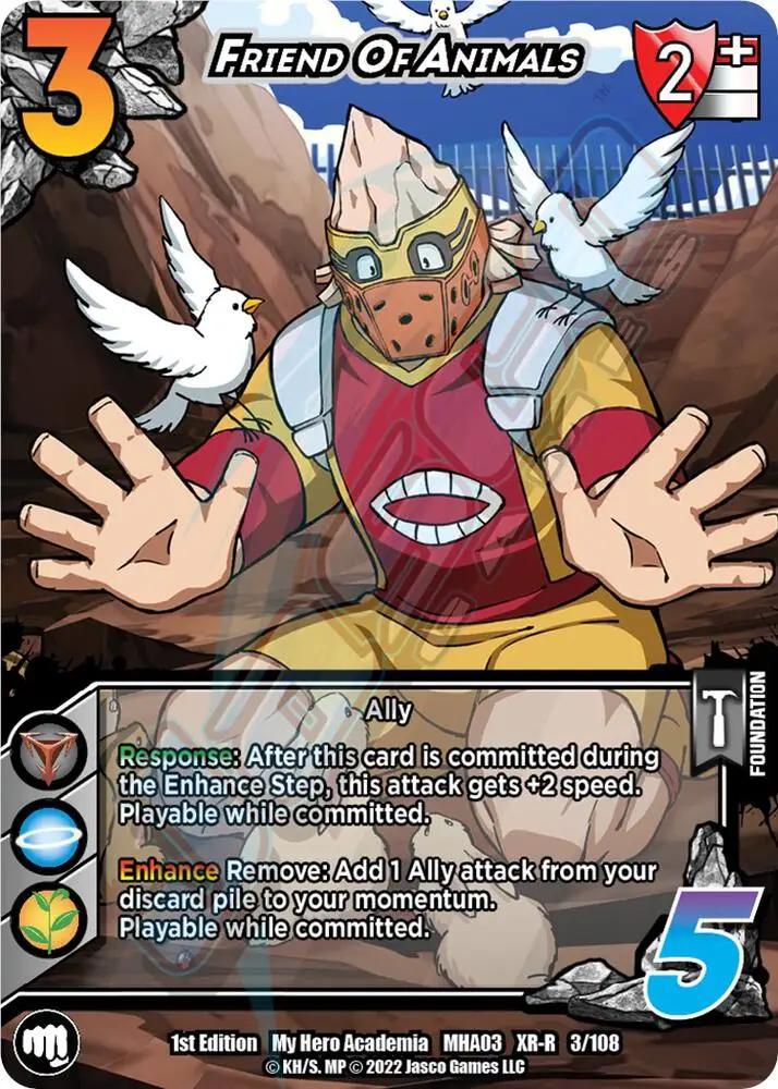Friend of Animals (XR) card front