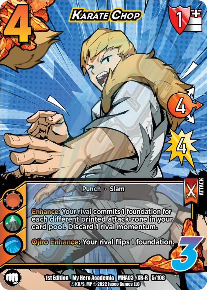 Karate Chop (XR) card front