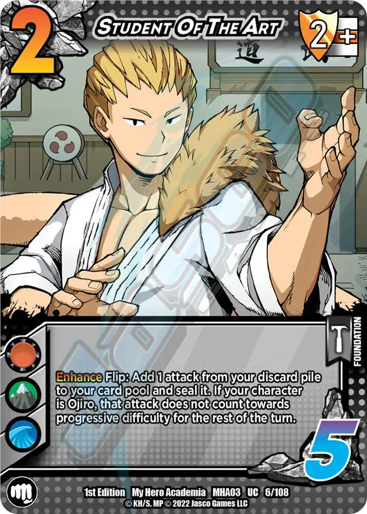 Student of the Art card front