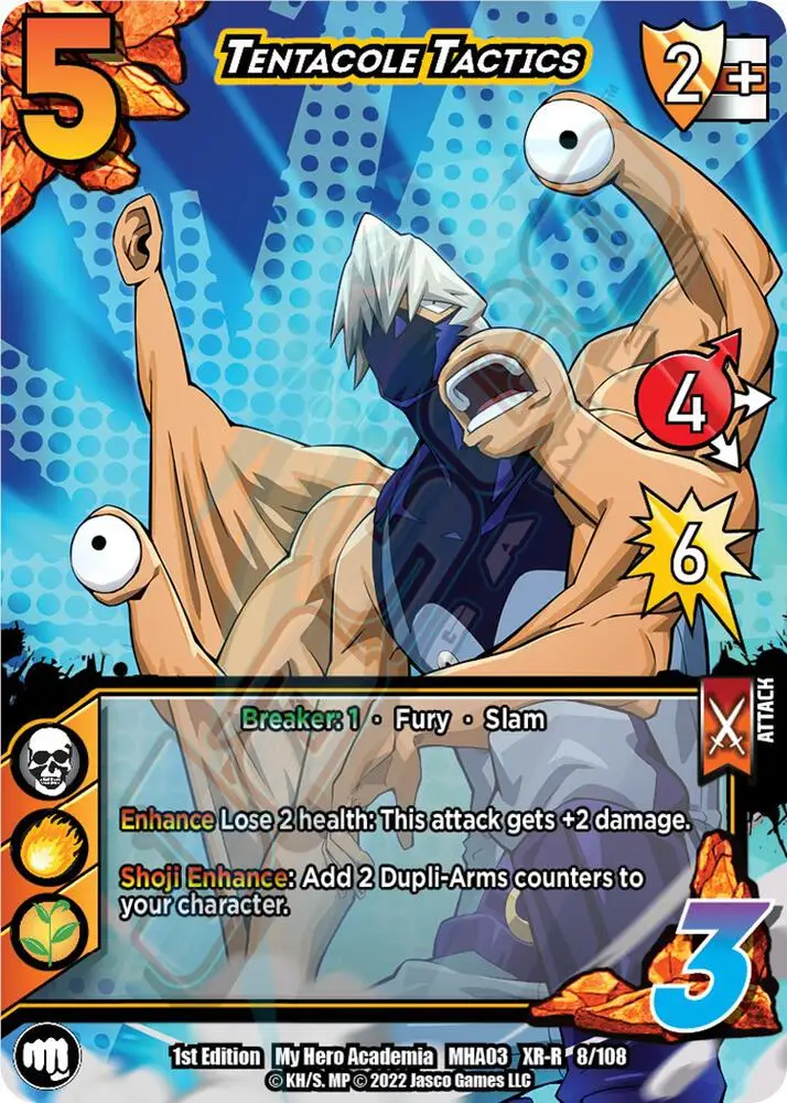 Tentacole Tactics (XR) card front