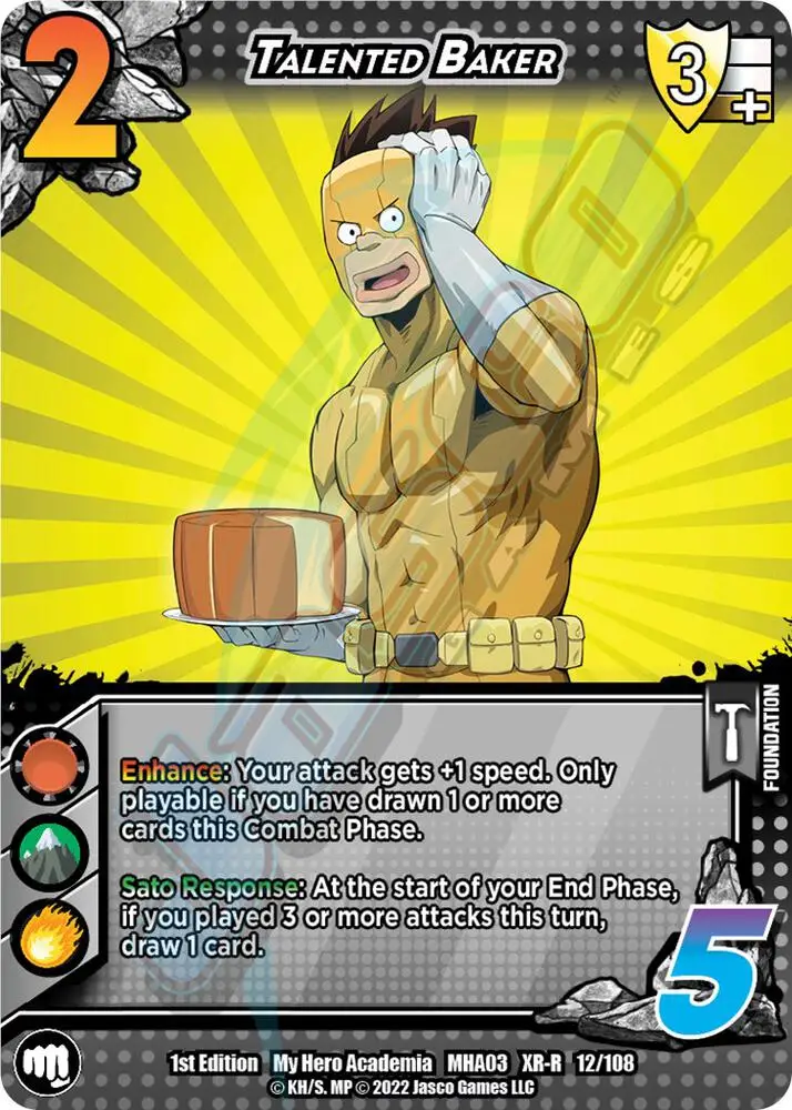Talented Baker (XR) card front