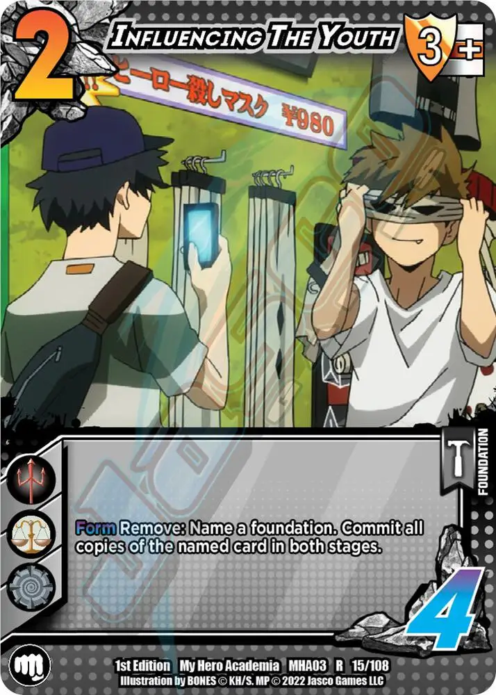 Influencing the Youth card front