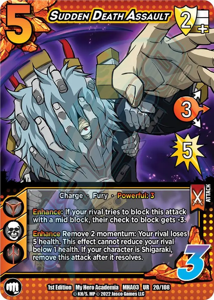 Sudden Death Assault card front