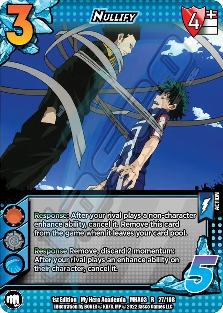 Nullify card front