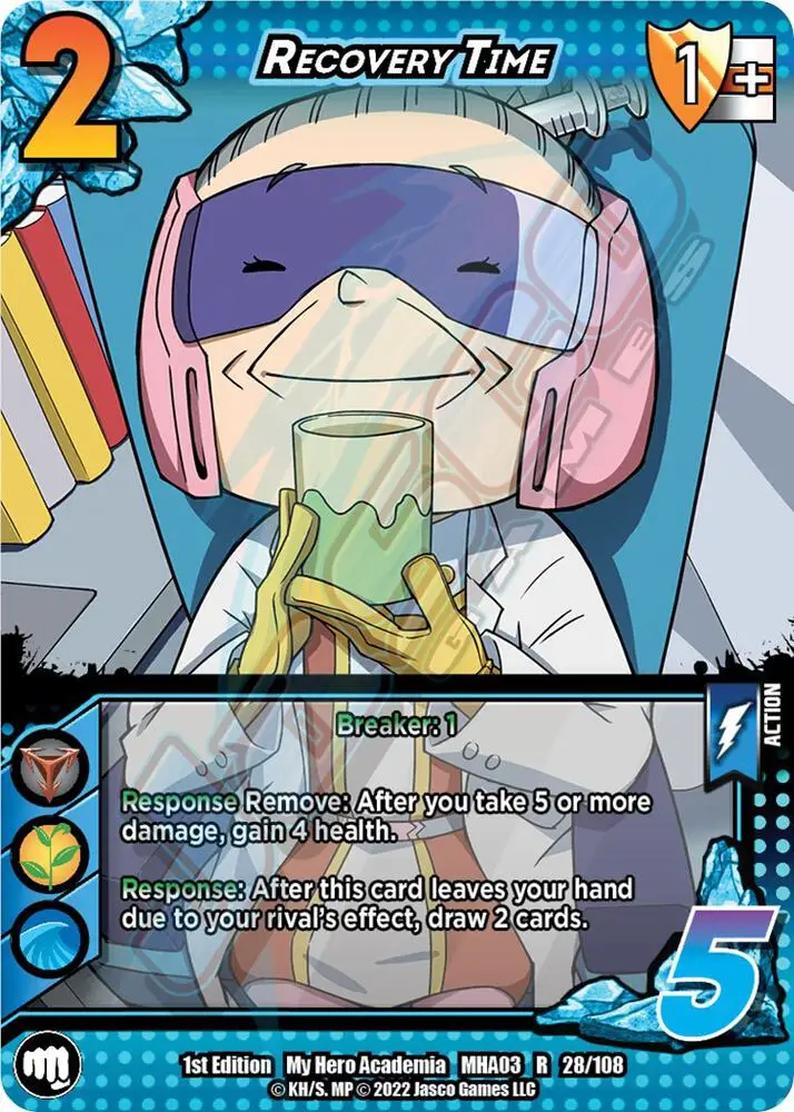 Recovery Time card front