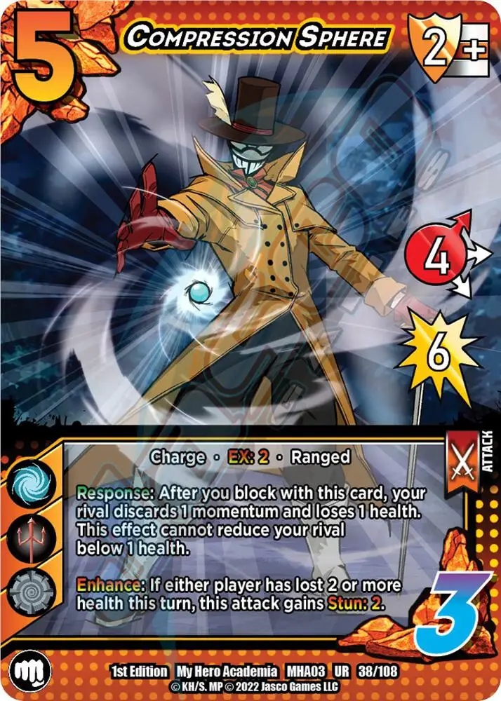Compression Sphere card front