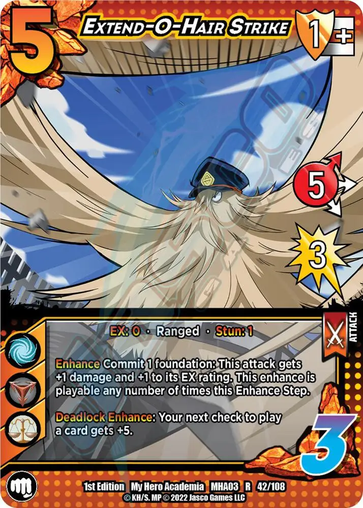 Extend-o-Hair Strike card front