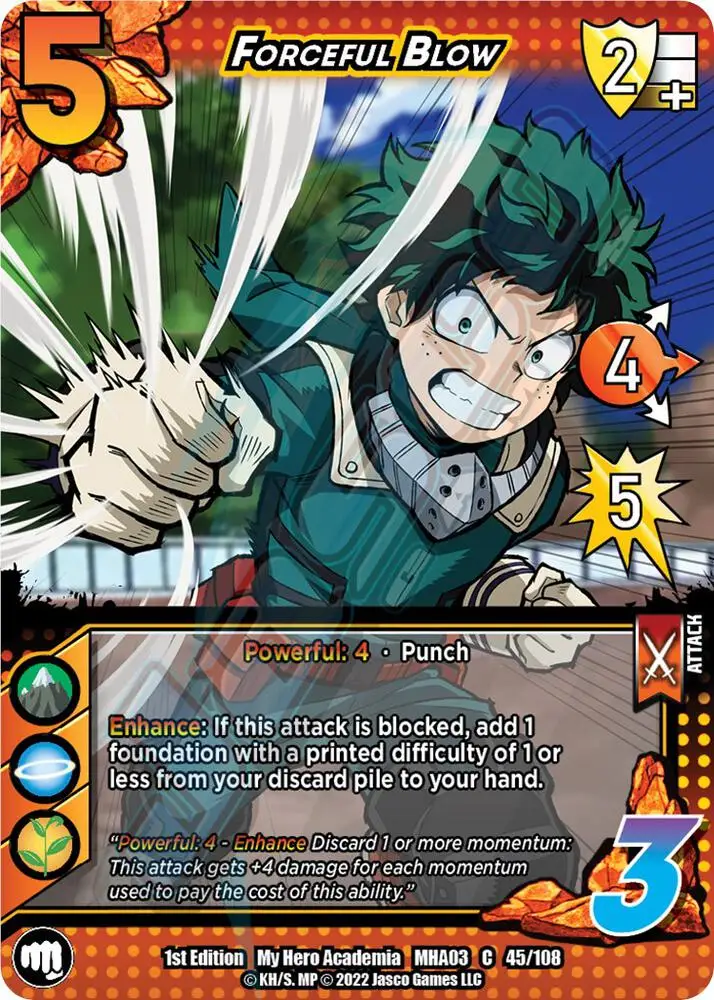 Forceful Blow card front
