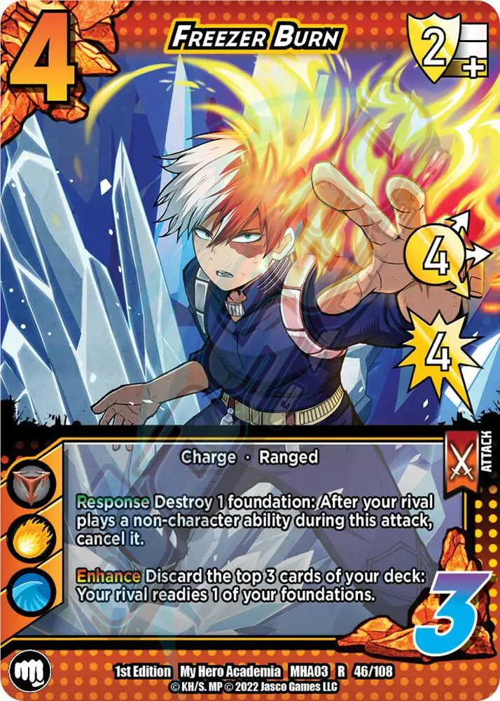 Freezer Burn card front