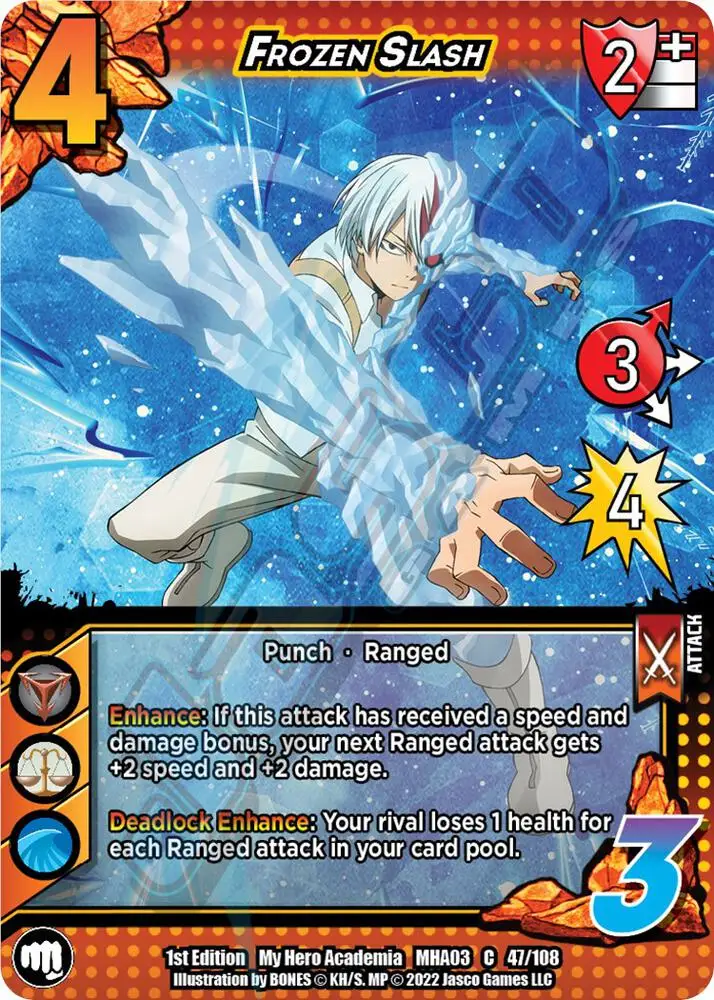 Frozen Slash card front