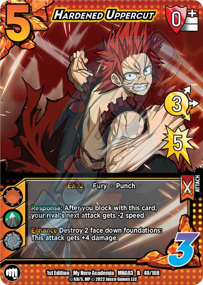 Hardened Uppercut card front