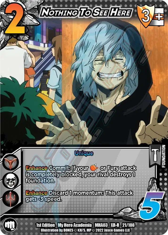 Nothing to See Here (XR) card front