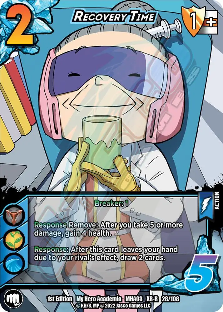 Recovery Time (XR) card front