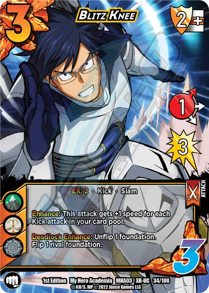 Blitz Knee (XR) card front