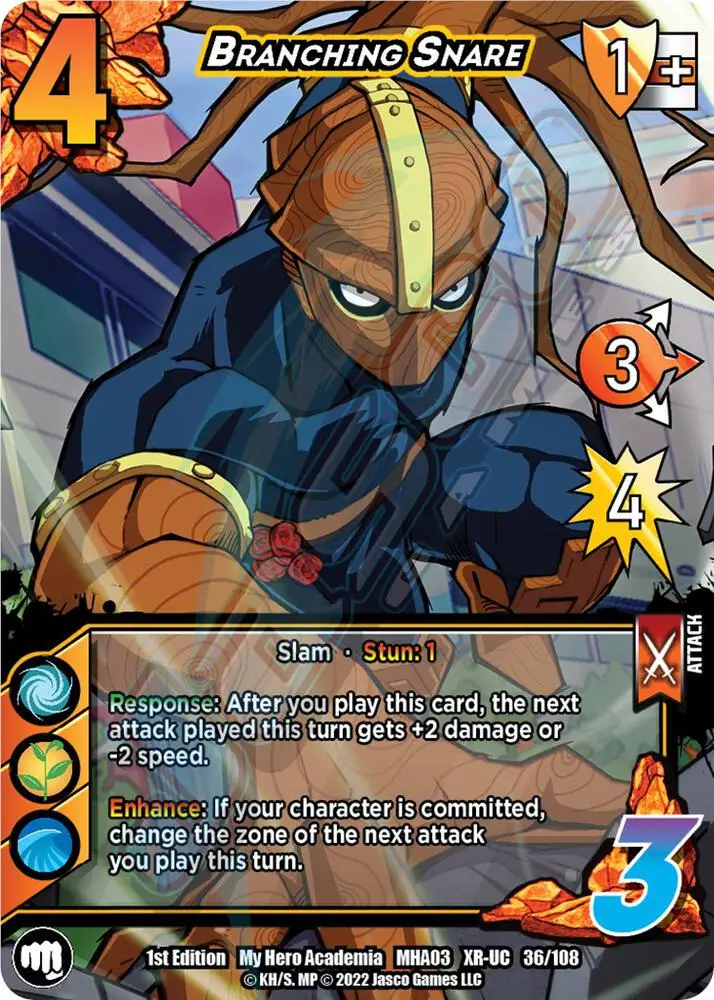 Branching Snare (XR) card front