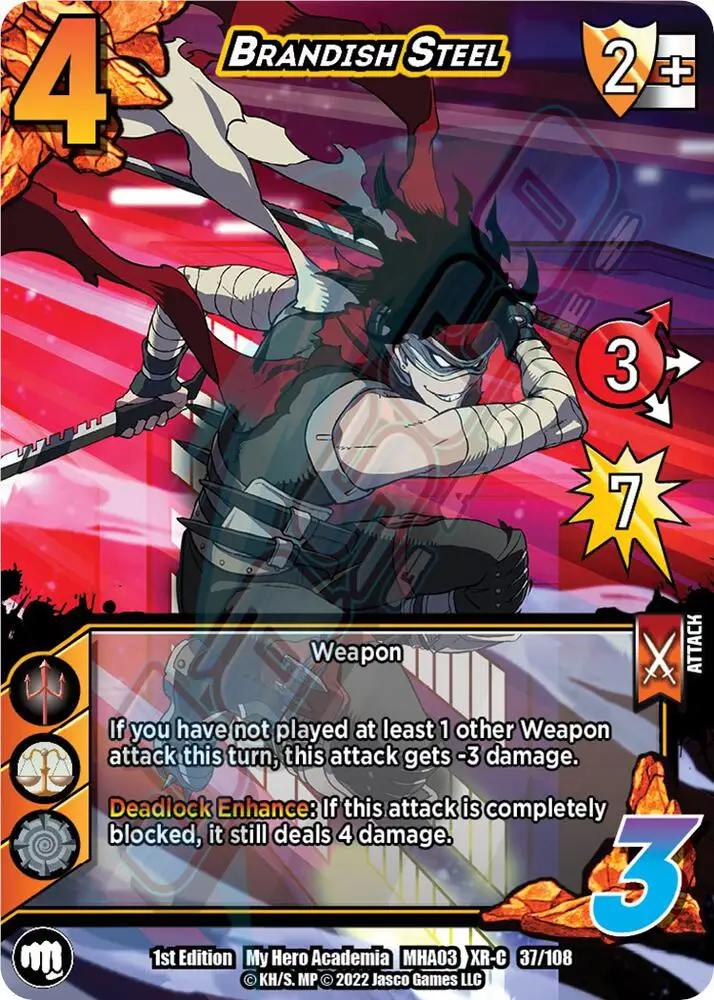 Brandish Steel (XR) card front