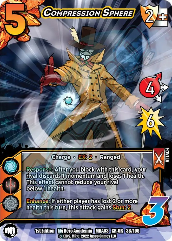 Compression Sphere (XR) card front