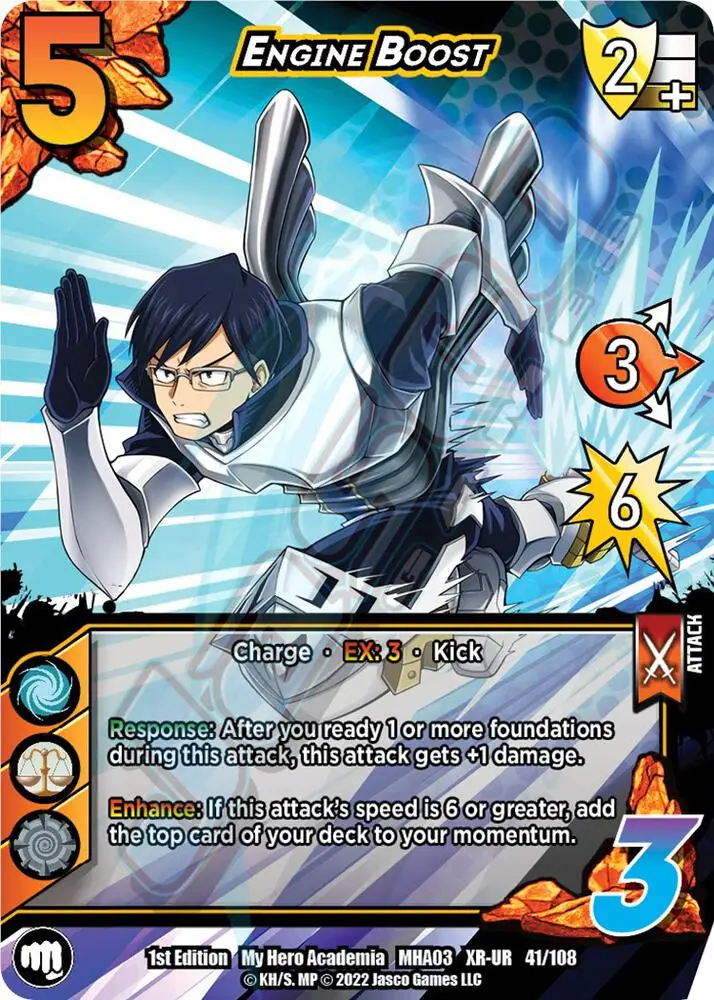 Engine Boost (XR) card front