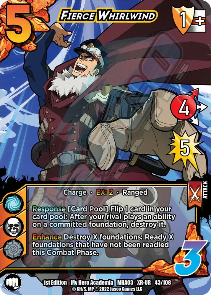 Fierce Whirlwind (XR) card front