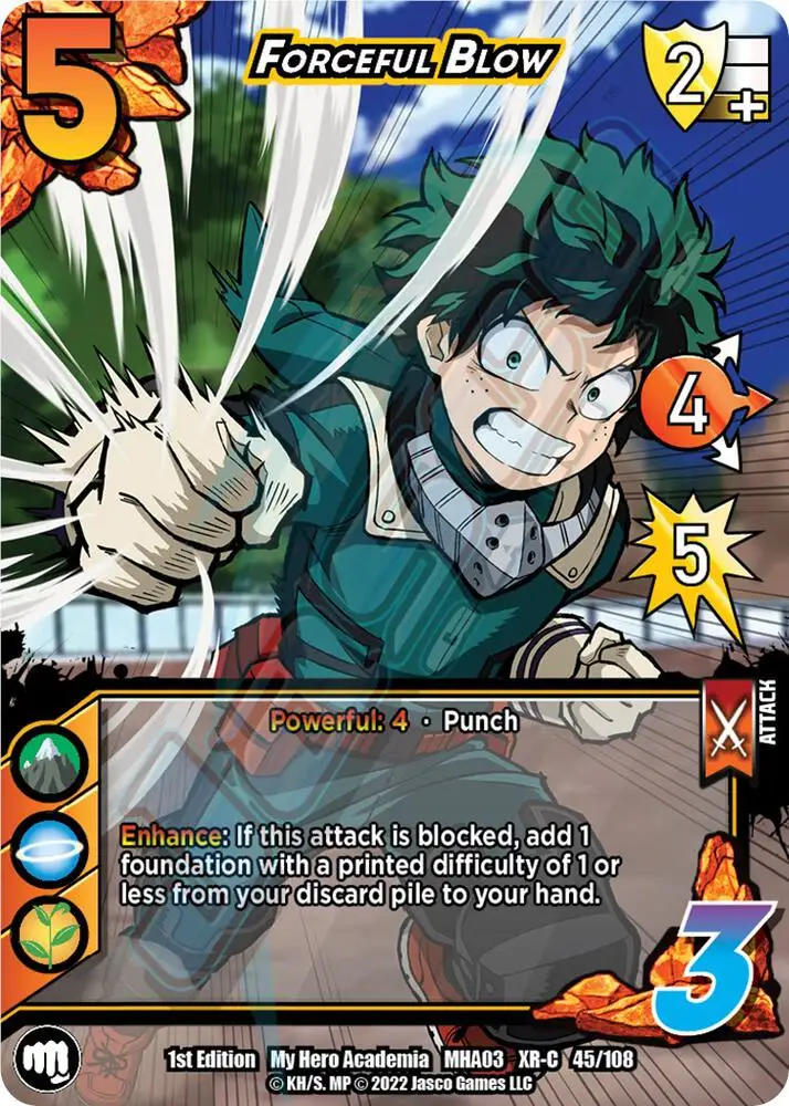 Forceful Blow (XR) card front