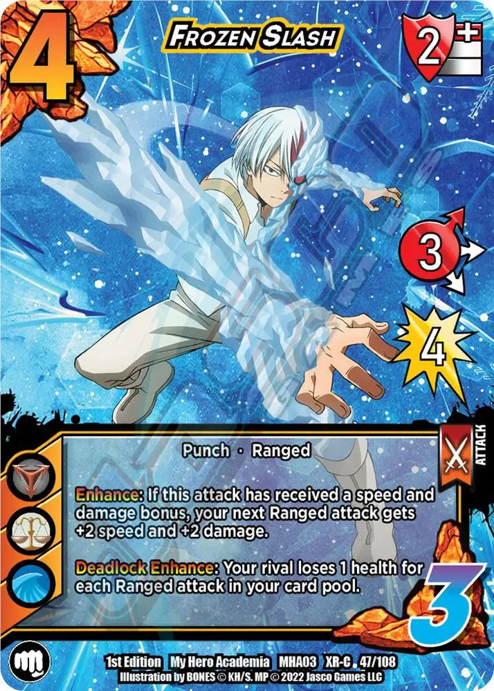 Frozen Slash (XR) card front