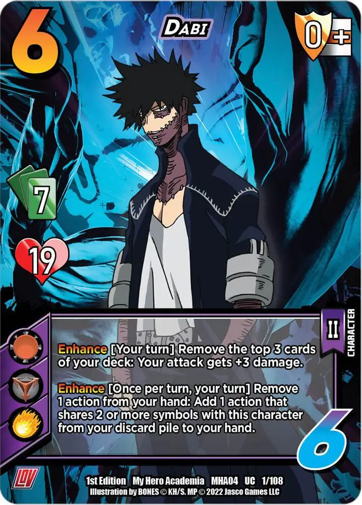 Dabi card front