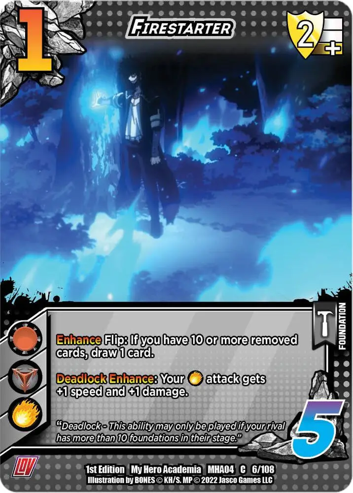 Firestarter card front