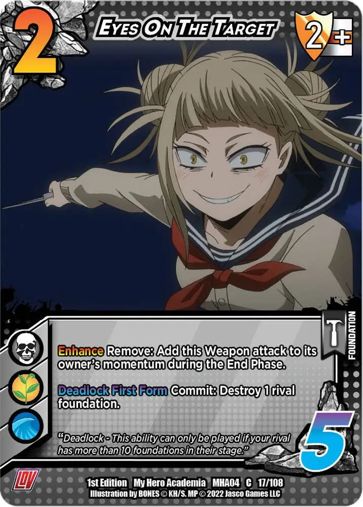 Eyes On The Target card front