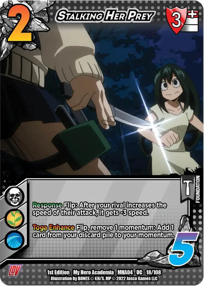 Stalking Her Prey card front