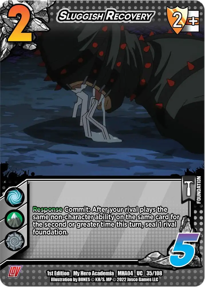 Sluggish Recovery card front