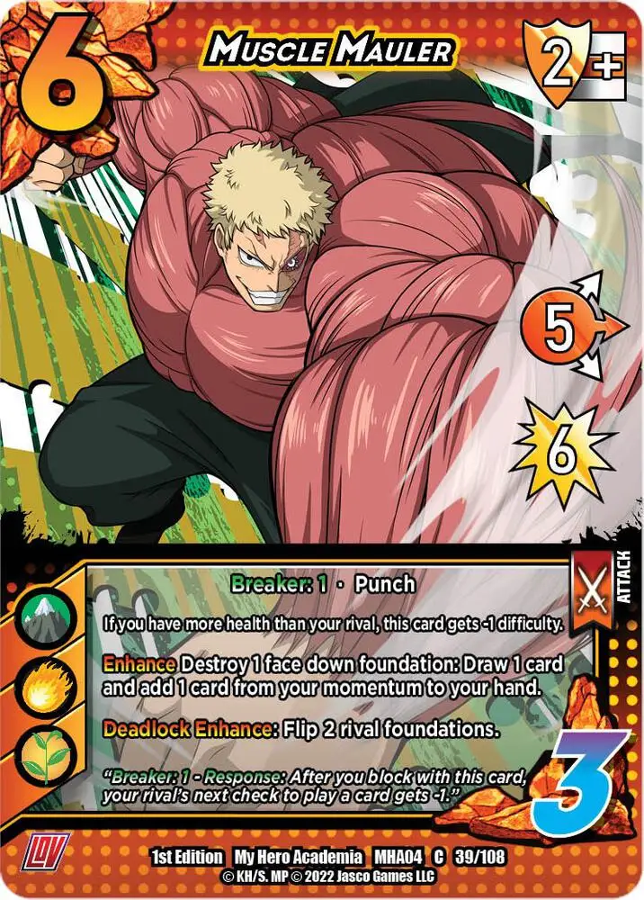 Muscle Mauler card front