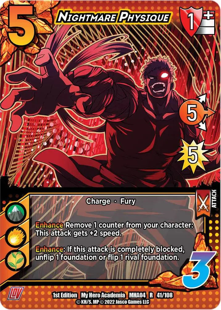Nightmare Physique card front