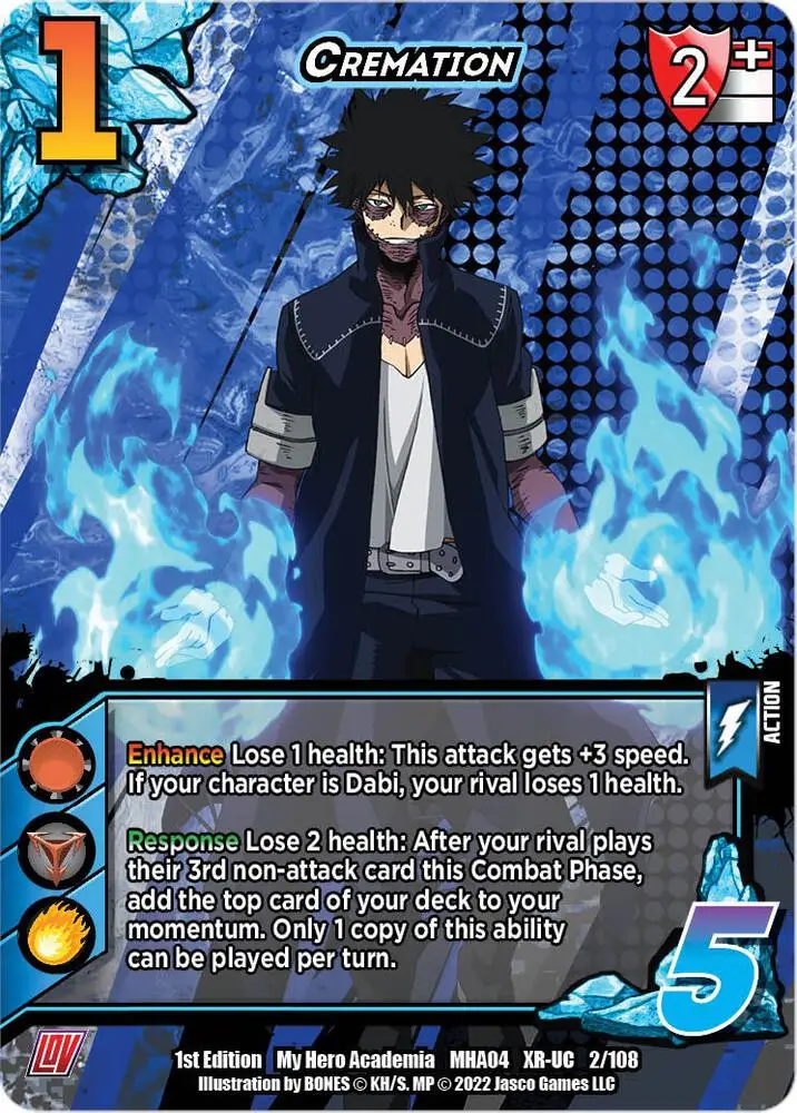 Cremation (XR) card front