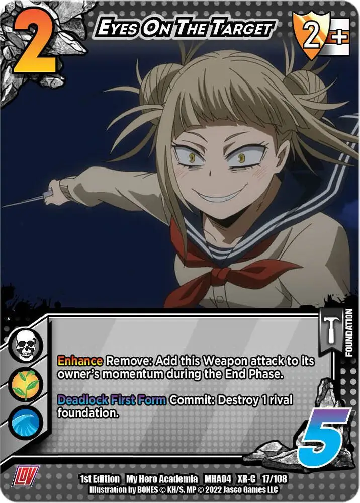 Eyes On The Target (XR) card front