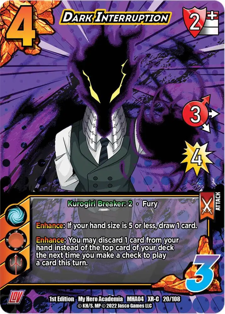 Dark Interruption (XR) card front