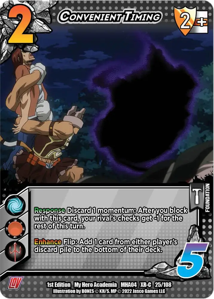 Convenient Timing (XR) card front