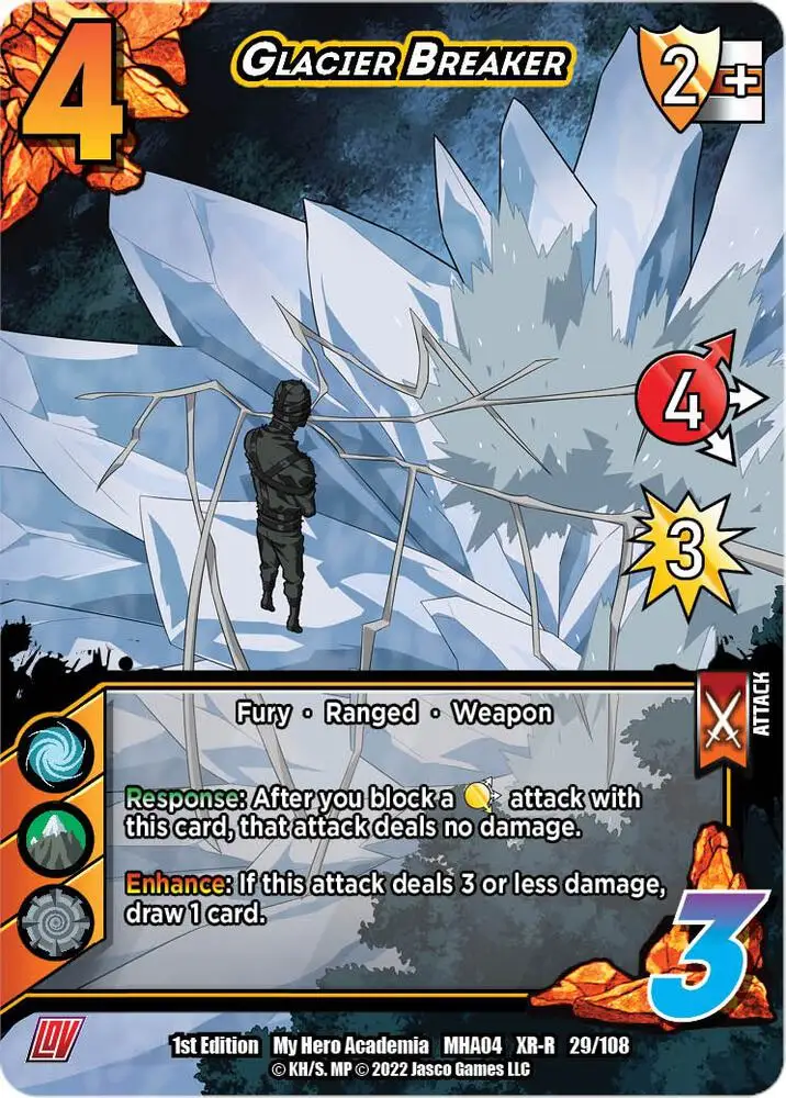 Glacier Breaker (XR) card front
