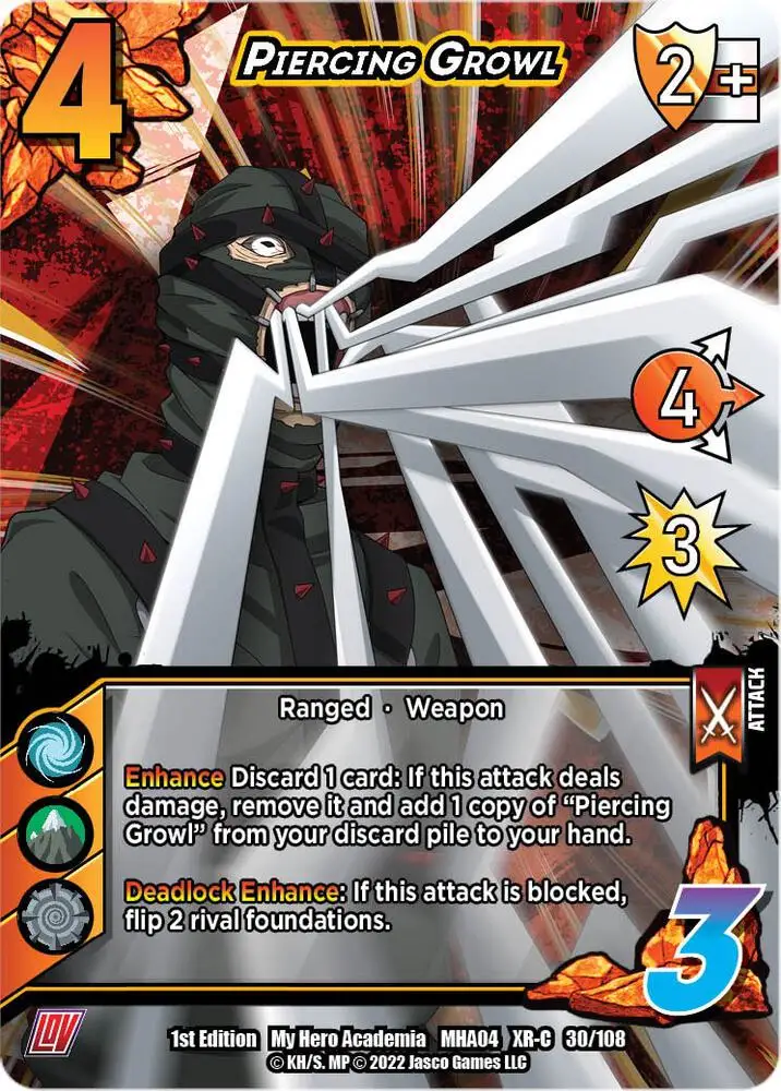 Piercing Growl (XR) card front