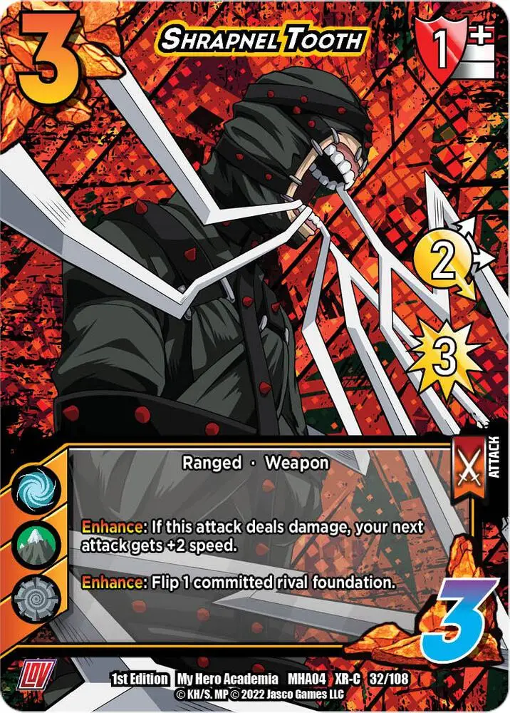 Shrapnel Tooth (XR) card front