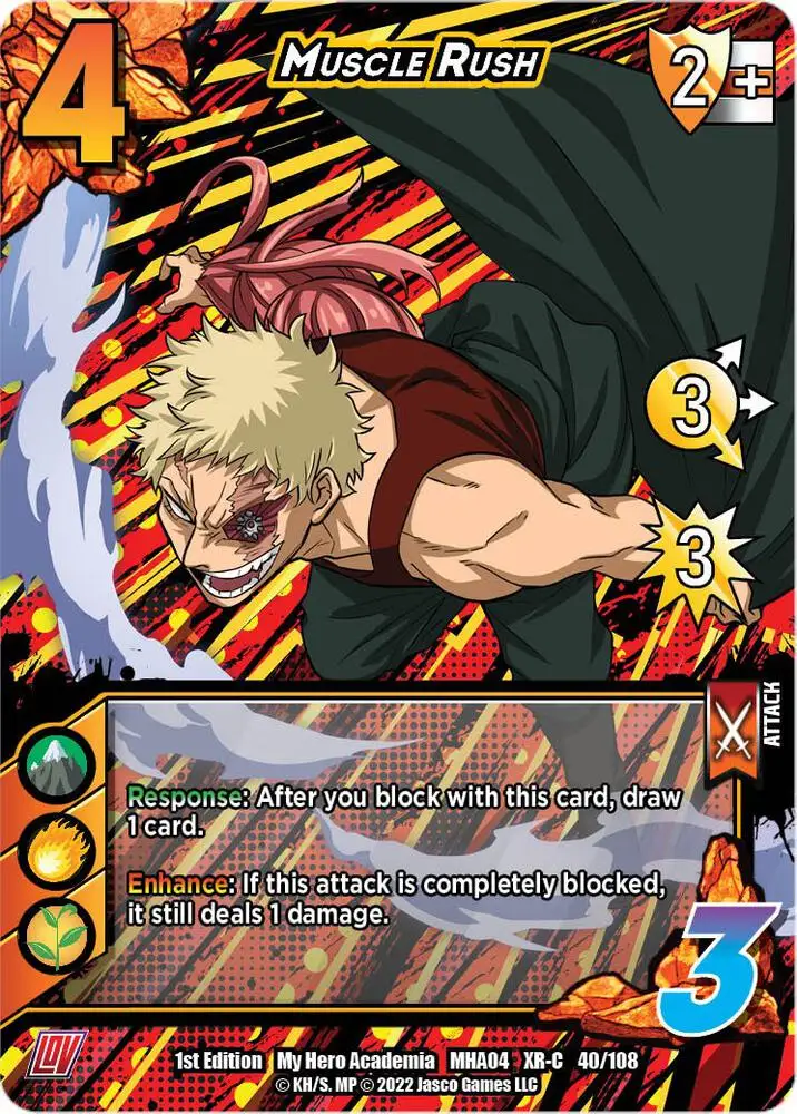 Muscle Rush (XR) card front