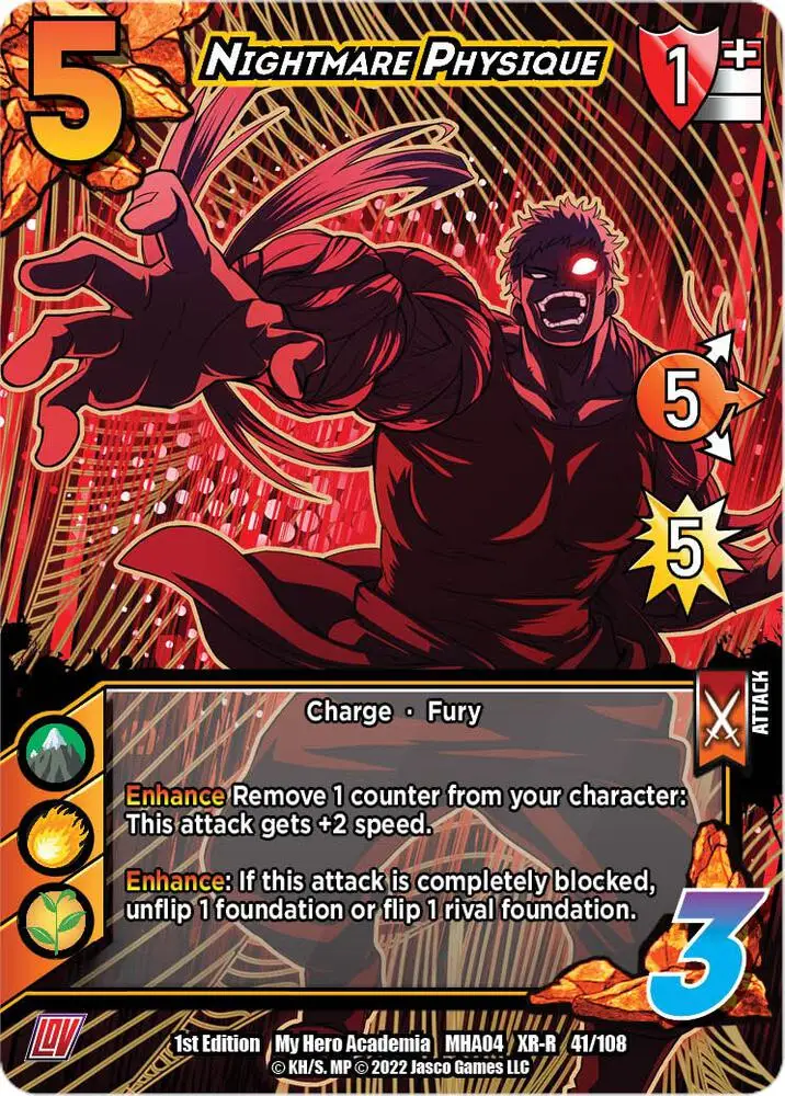 Nightmare Physique (XR) card front