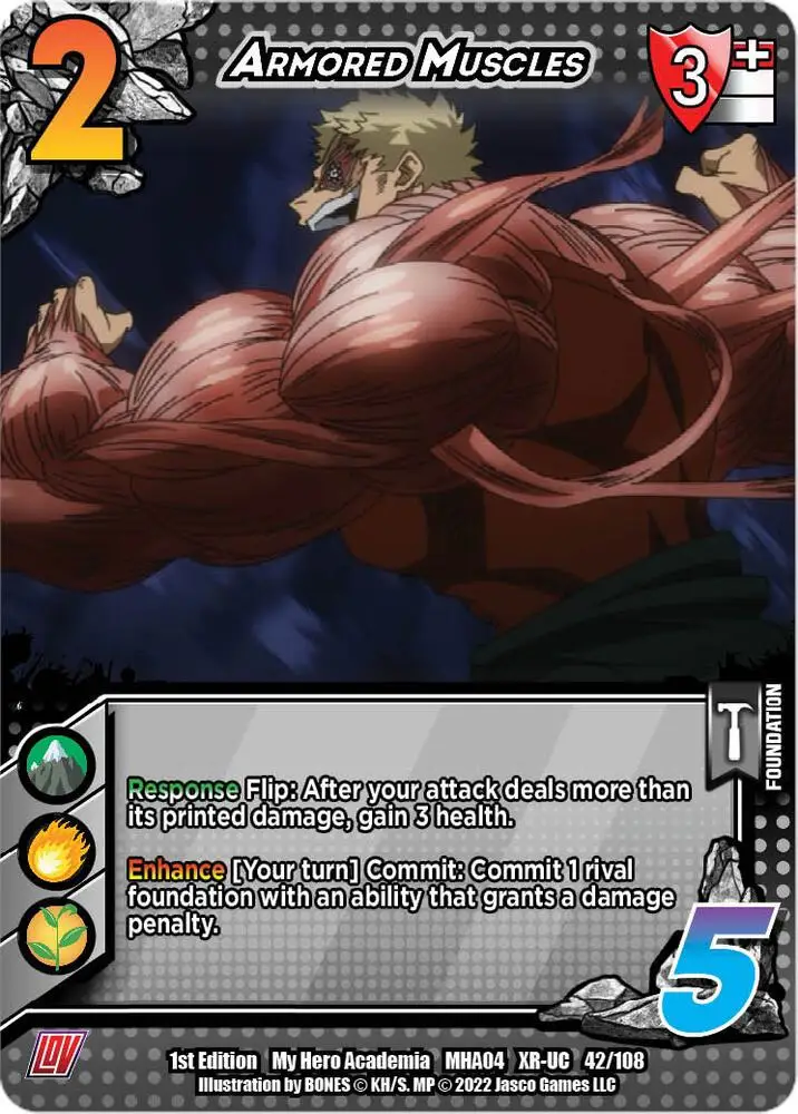Armored Muscles (XR) card front
