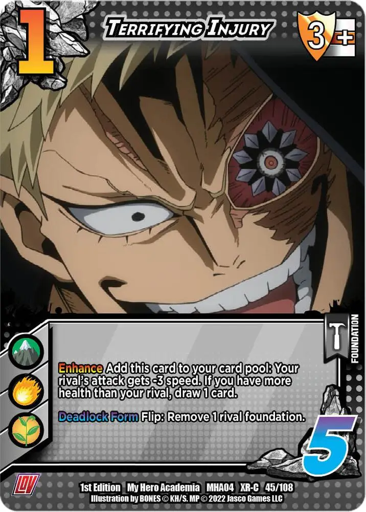 Terrifying Injury (XR) card front